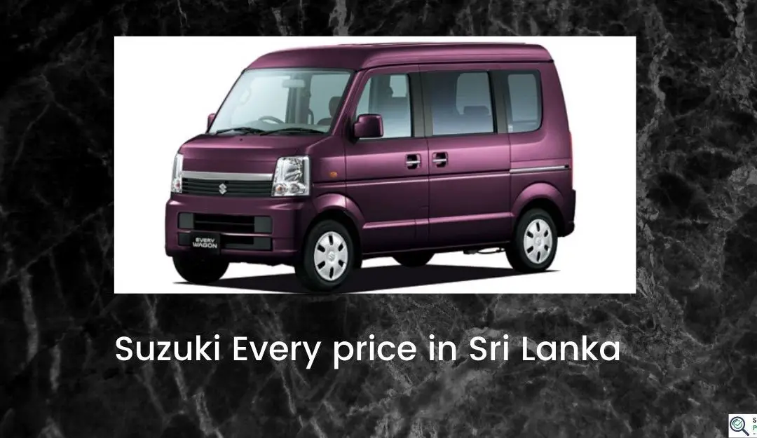 Suzuki Every Price In Sri Lanka In 2023